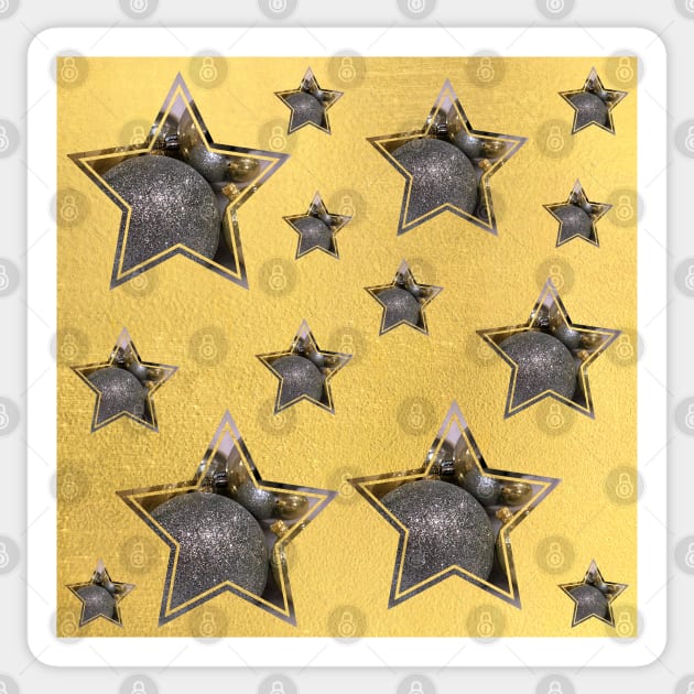 Stars on Gold Sticker by Ric1926